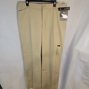 NWT Lee Utility Pants Women's 18L‎ Kahki Comfort with Flex Motion READ